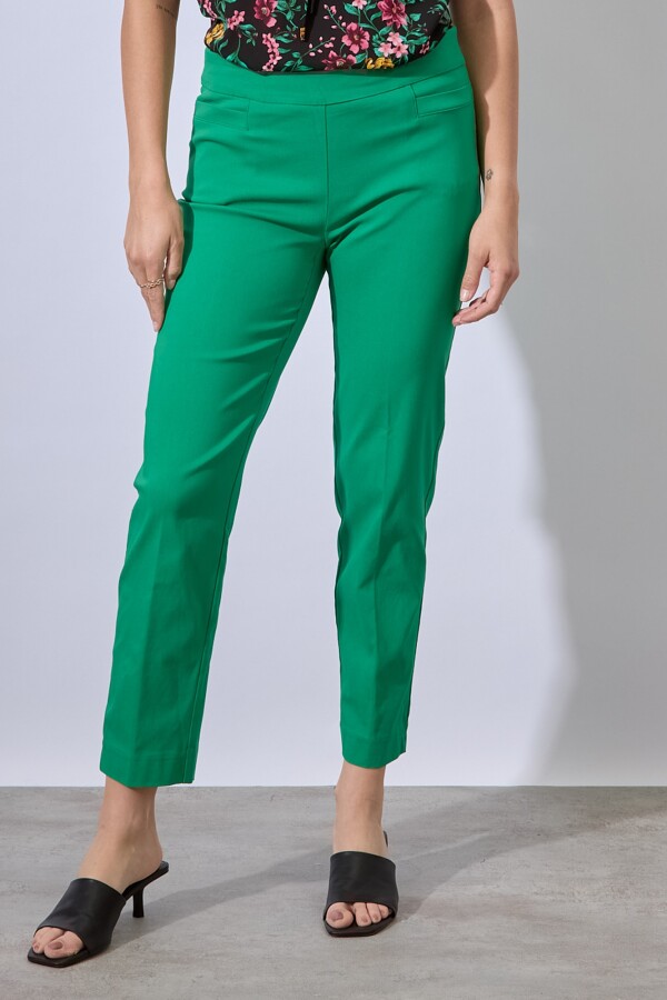 Pantalon Recto Modelador VERDE