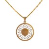 Dije Círculo Griego-Oro bajo-Sin piedra-CP8620 Sinpiedra