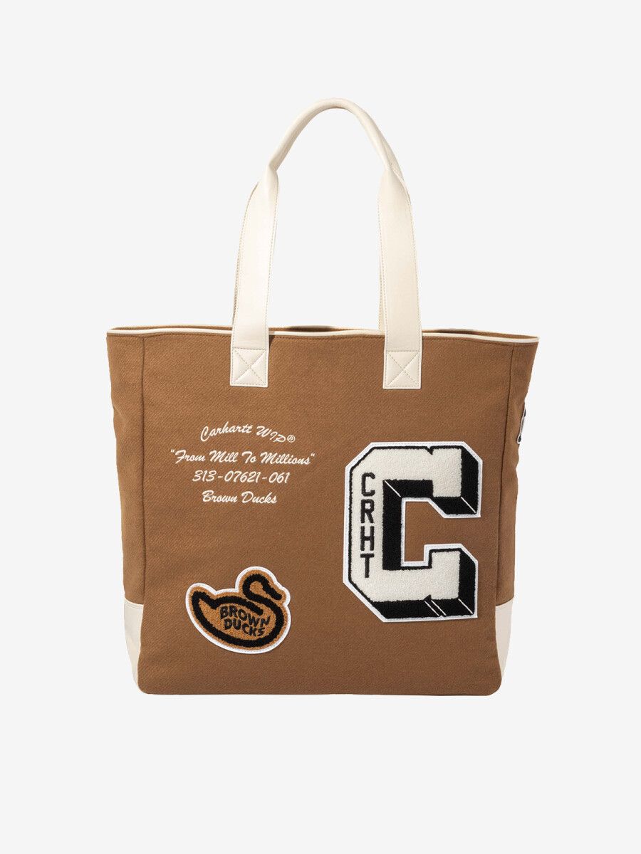 BROWN DUCKS TOTE 
