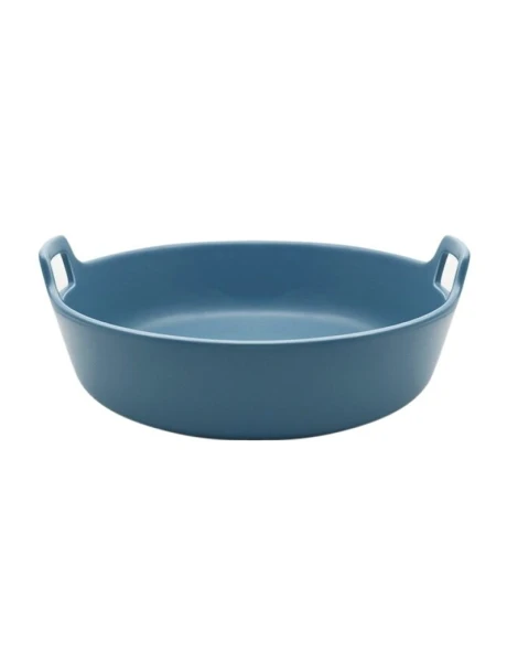 ENSALADERA C/ASAS CERAMICA AZUL MATE. 30x29x9CM ENSALADERA C/ASAS CERAMICA AZUL MATE. 30x29x9CM