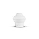 Barrote Cortina Palo Metal 3,00m 28mm + 2 soporte Blanco Mate BLANCO MATE
