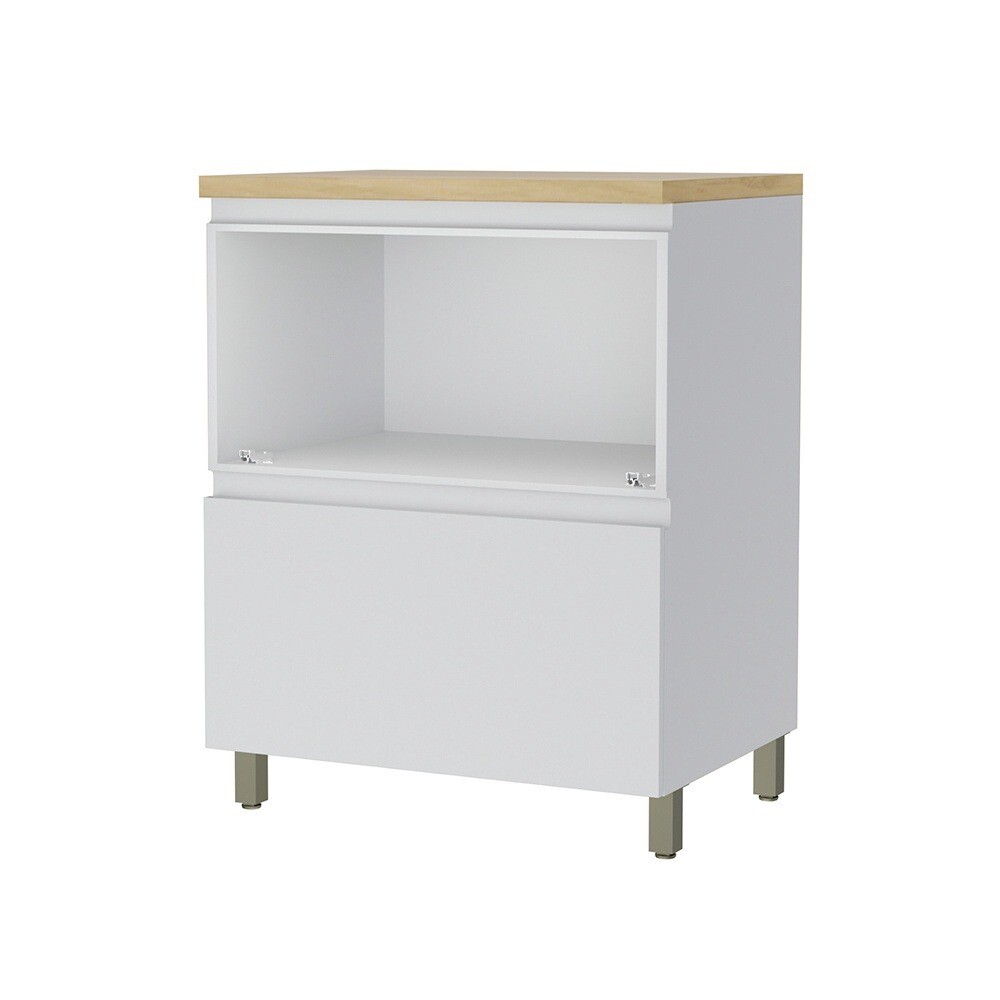 Bajo mesada 70 cm - 1 Puerta 1 Cajón - Rainha Blanco