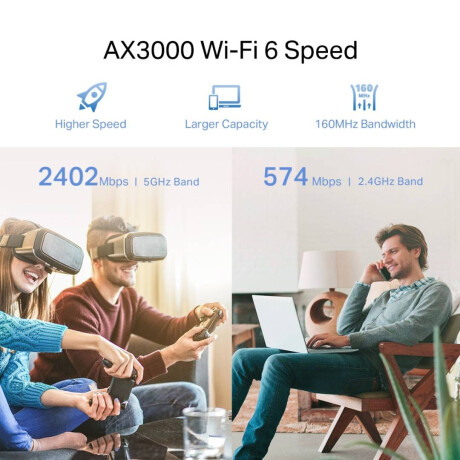 Repetidor Wi-Fi Tp-Link Re705X Mesh Ax3000
