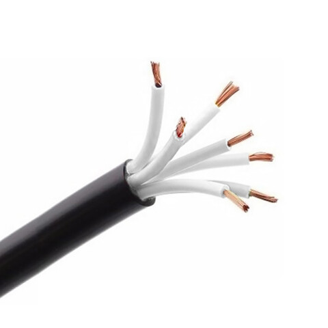 Cable de comando flexible negro, 7x2,5mm² - Funsa N14312