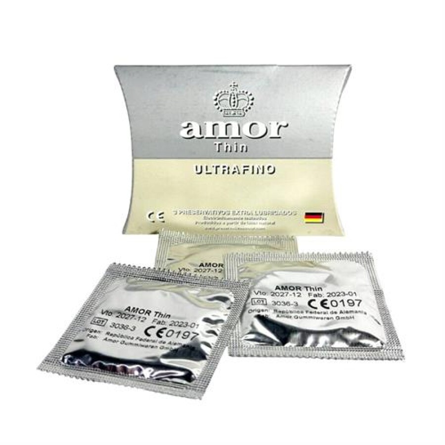 Preservativos Ultrafino x3 – Amor Preservativos Ultrafino x3 – Amor