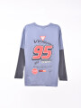 REMERA SPEED WAY GRIS CLARO (V)