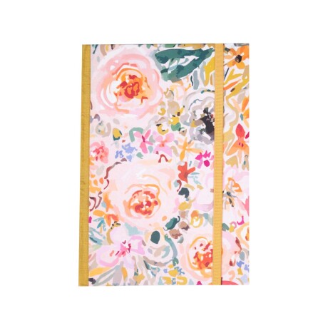 LIBRETA 144 HOJAS PAPEL AMARILLO LINO FLORES