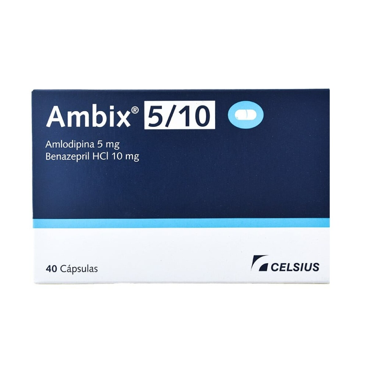 Ambix 5/10 X 30 Cápsulas | Combinación Antihipertensiva 