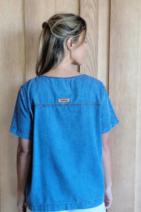 Remera Cadiz Denim Azul