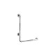 Barra Fija En L Metal Acero Inox 304 Pulida Color Cromo