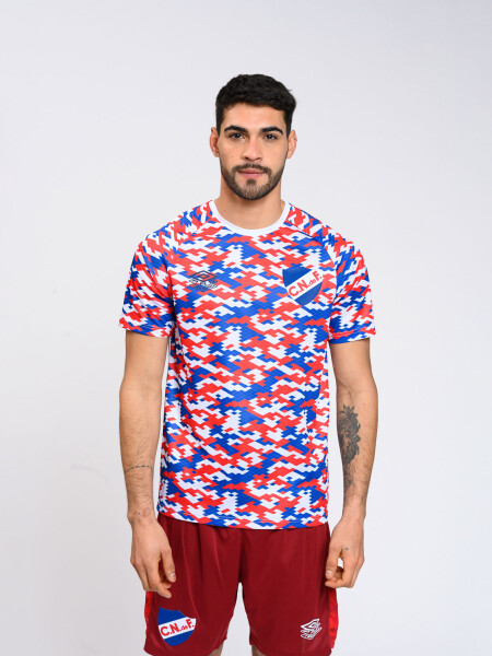 REMERA PRO TRAINING CAMO Nacional Oficial Hombre 009