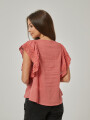 Blusa Edinton Rosa Oscuro