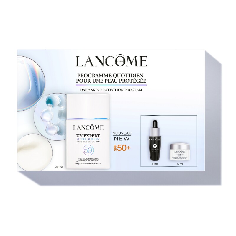 Set Lancome Protector Solar Supra Screen Spf50 40 Ml. + Rutina Set Lancome Protector Solar Supra Screen Spf50 40 Ml. + Rutina