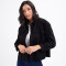Chaqueta suede negro