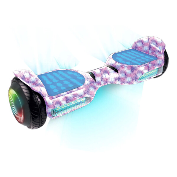 Patineta Skate Electrica Gyroor Balance Hoverboard Bt Variante Color Lila