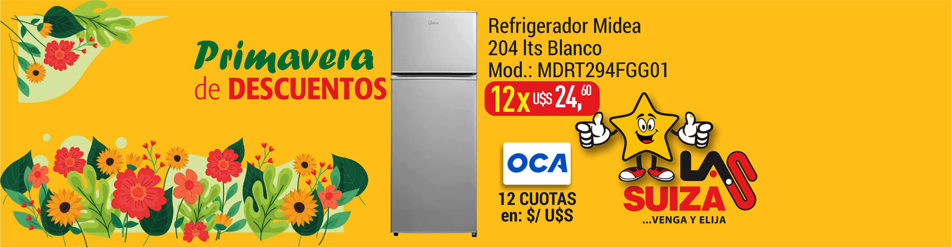 Refrigerador Midea 204 lts