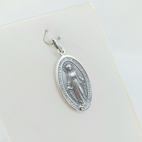 Medalla religiosa de Plata 925 Virgen Milagrosa
