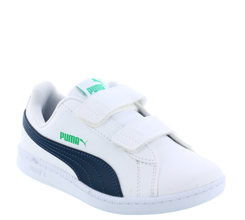 Up V Kids 2 Velcros Blanco/Marino/Verde