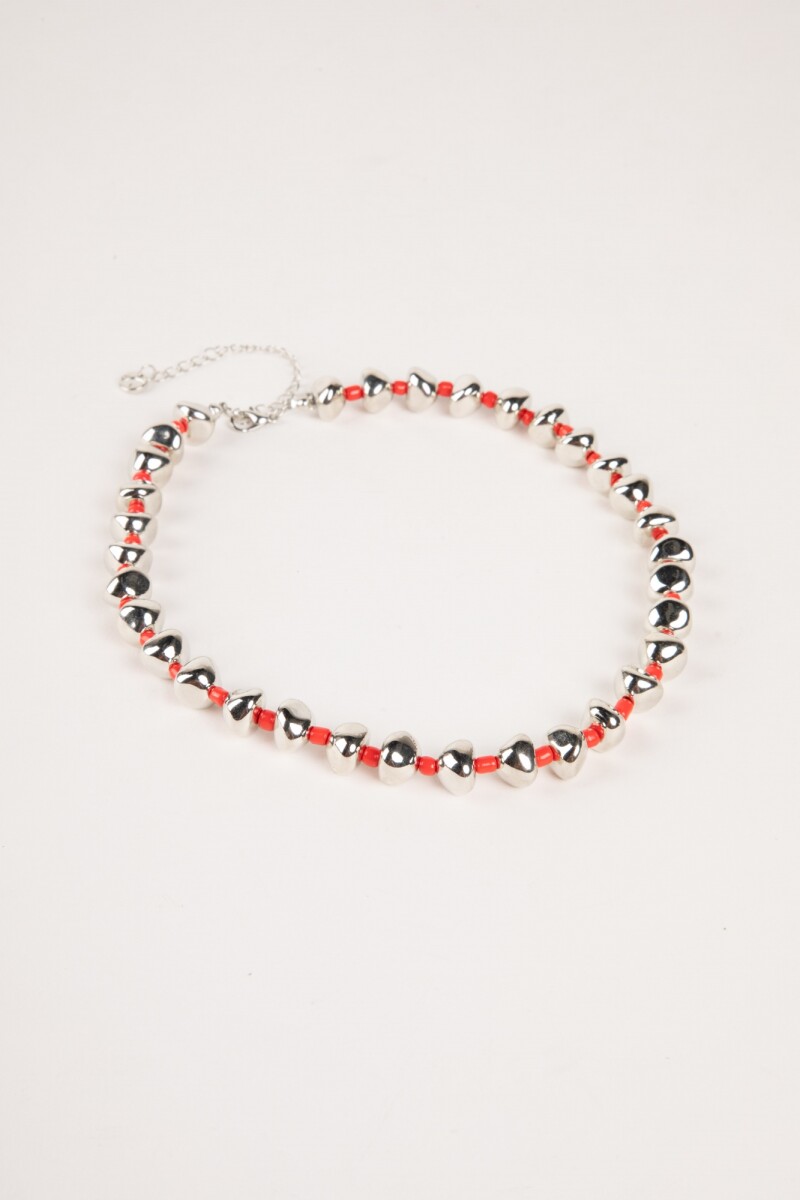 COLLAR ZORBAI - Rojo 