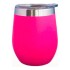 Mate Vaso Térmico 230ml Con Tapa Acero Inoxidable Calidad Color Variante Fucsia