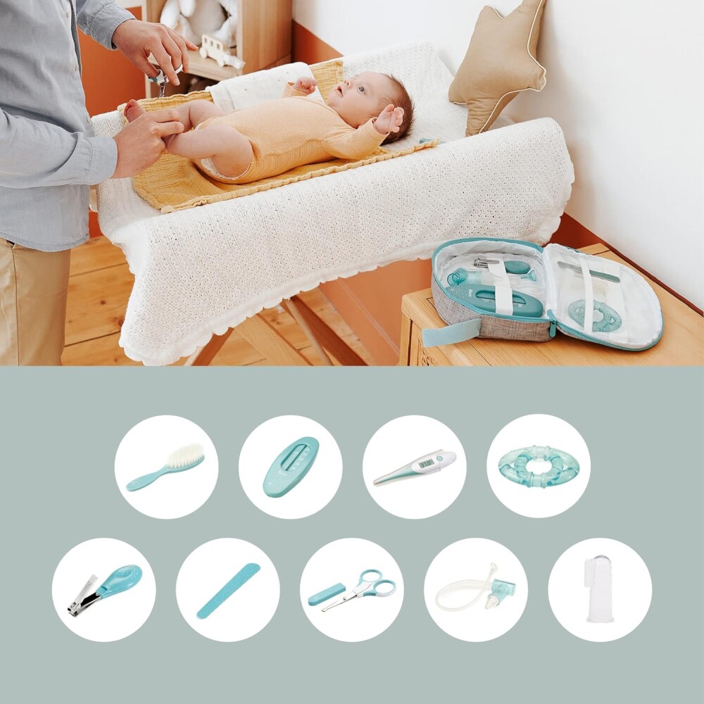 Set Primeros cuidados Aqua con neceser BABYMOOV Set Primeros cuidados Aqua con neceser BABYMOOV