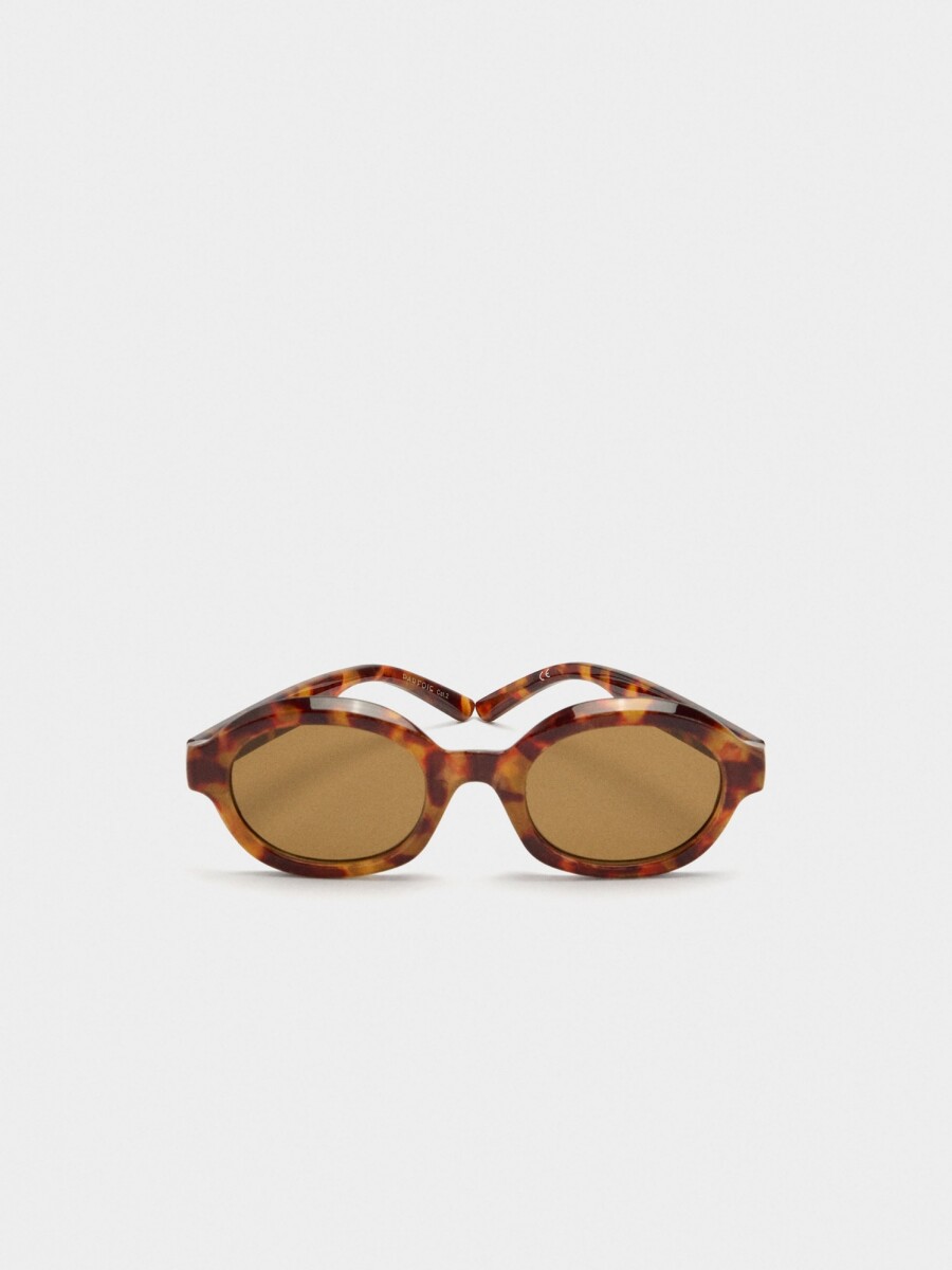Gafas De Sol Ovaladas marron