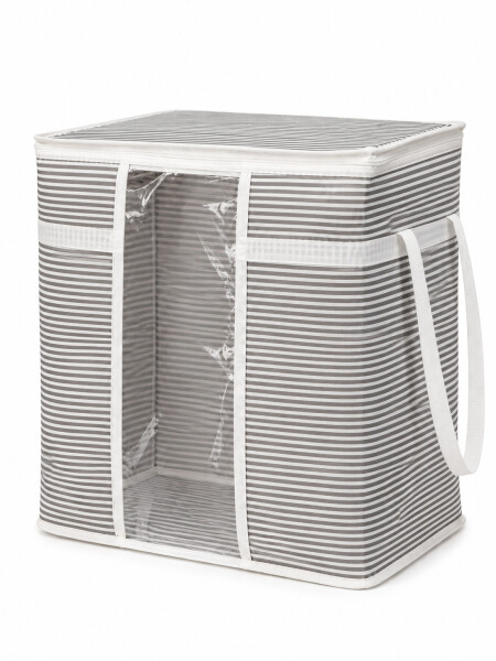 CAJA ORGANIZADORA C/ VISOR GRIS
