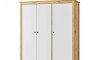 Ropero 3 Puertas 4 Cajones - Mari Blanco