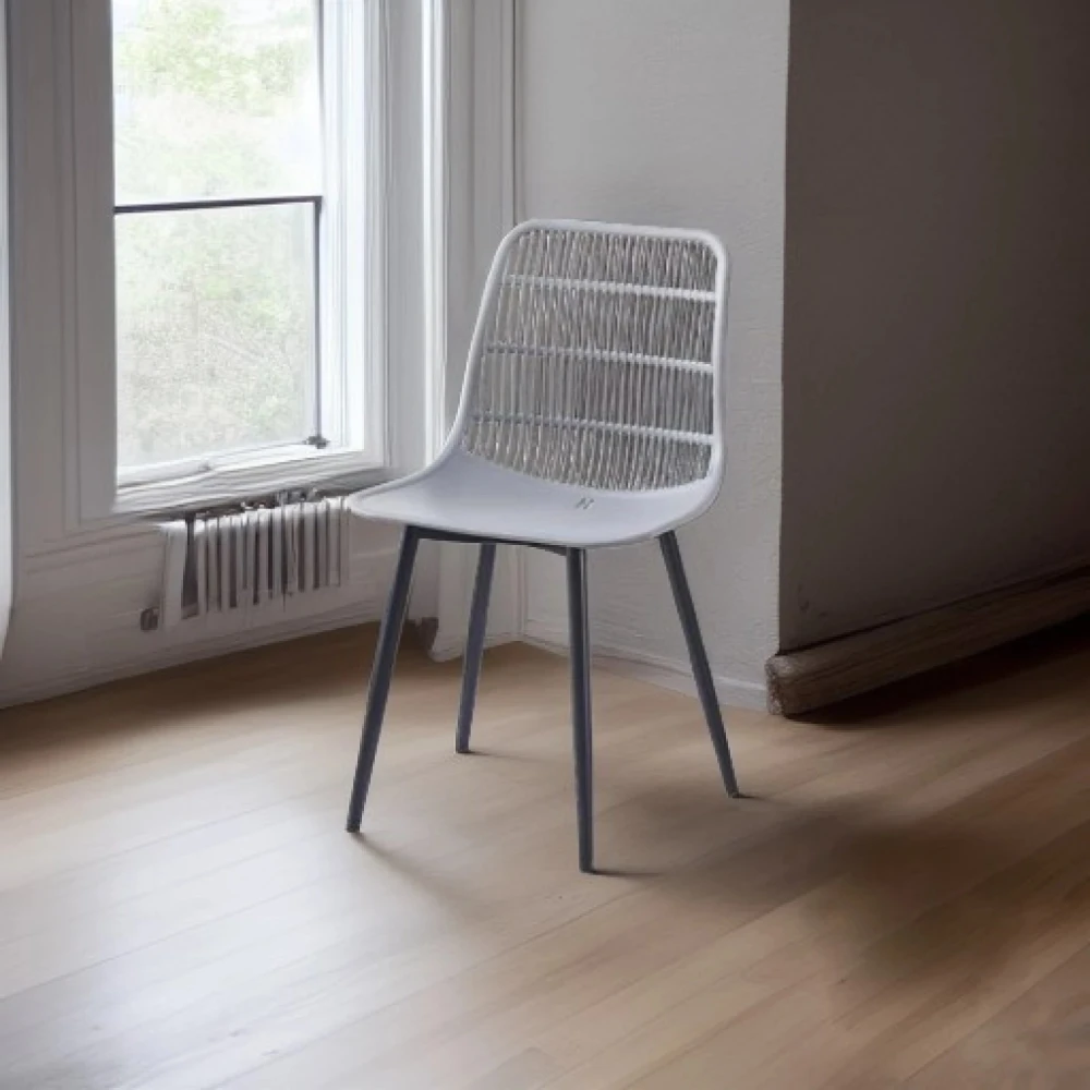 Silla Alaska - Patas de Metal Gris