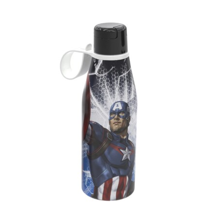 Botella plastica 530ml Capitan America