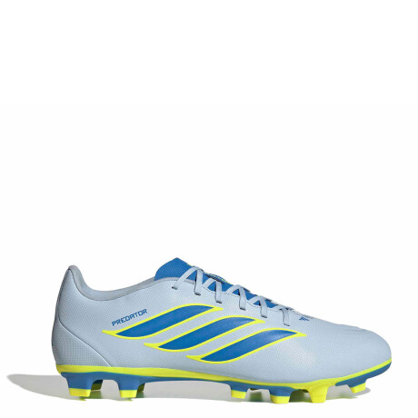 Championes Unisex Adidas Predator Club Fg/Mg Celeste - Amarillo