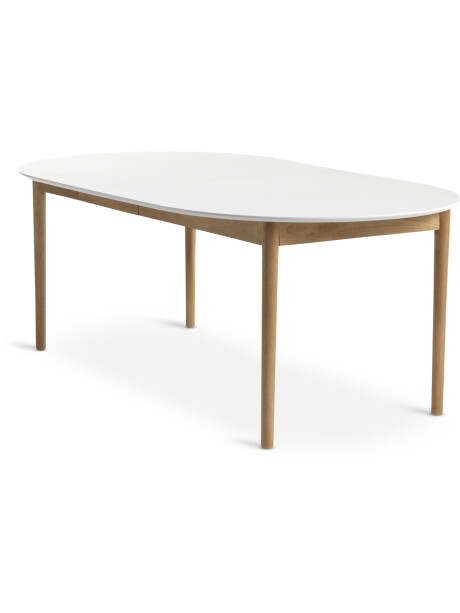 Mesa de comedor MARSTRAND Ø110/110x200 bl Mesa de comedor MARSTRAND Ø110/110x200 bl