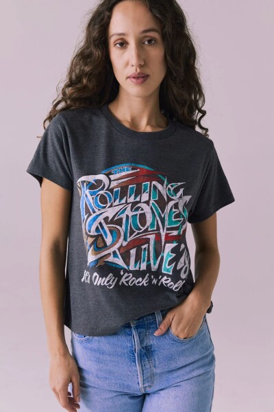 CAMISETA ROLLING Gris