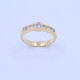 Anillo oro 18k y brillantes. Anillo oro 18k y brillantes.