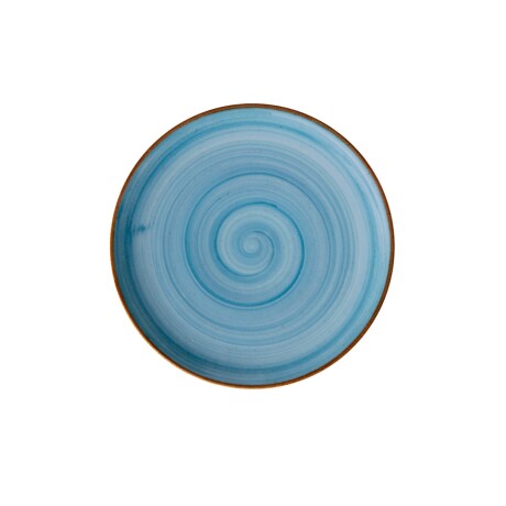 Plato Llano Artisan 28 cm Azul Porcelana Plato Llano Artisan 28 cm Azul Porcelana