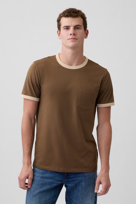 Remera Con Bolsillo Hombre Buffalo900