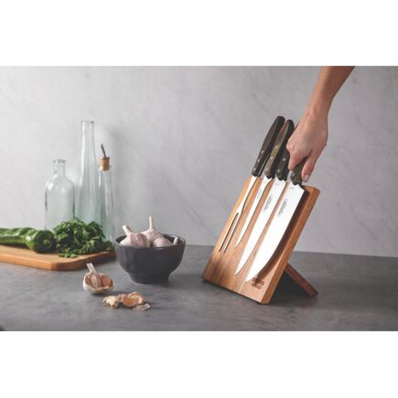 Juego para asado 5pzas. con soporte imantado - 21198/981 Juego para asado 5pzas. con soporte imantado - 21198/981