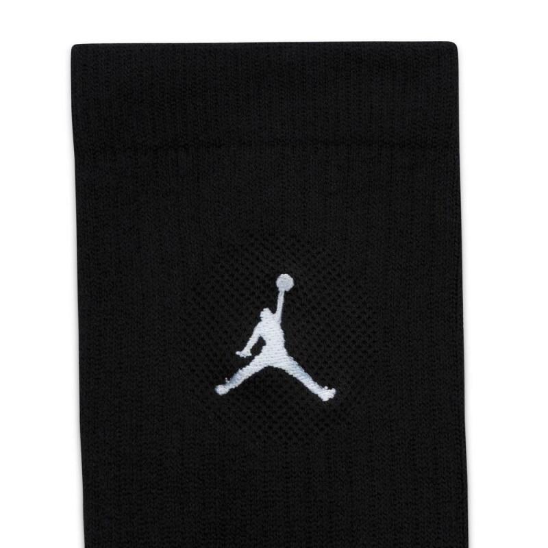 Medias Jordan Everyday Max Media larga 3-Pack Unisex Negro