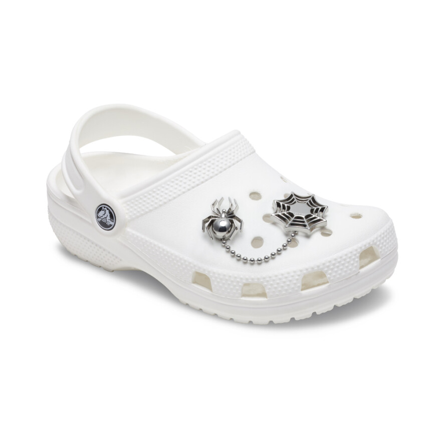 Jibbitz Elevated Spider and Web Multicolor