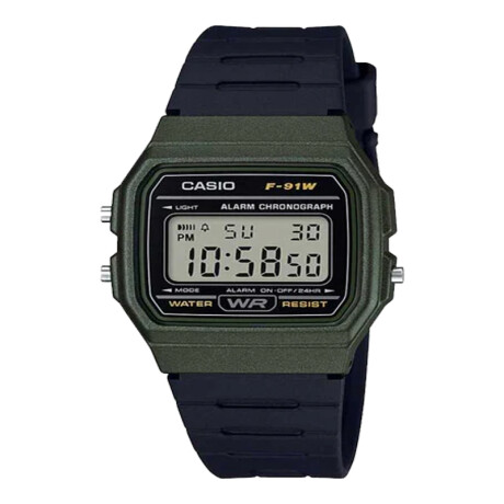 Reloj Casio Resina Digital Hombre F-91WM 3A
