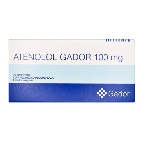 Atenolol 100 30 Comprimidos Atenolol 100 30 Comprimidos