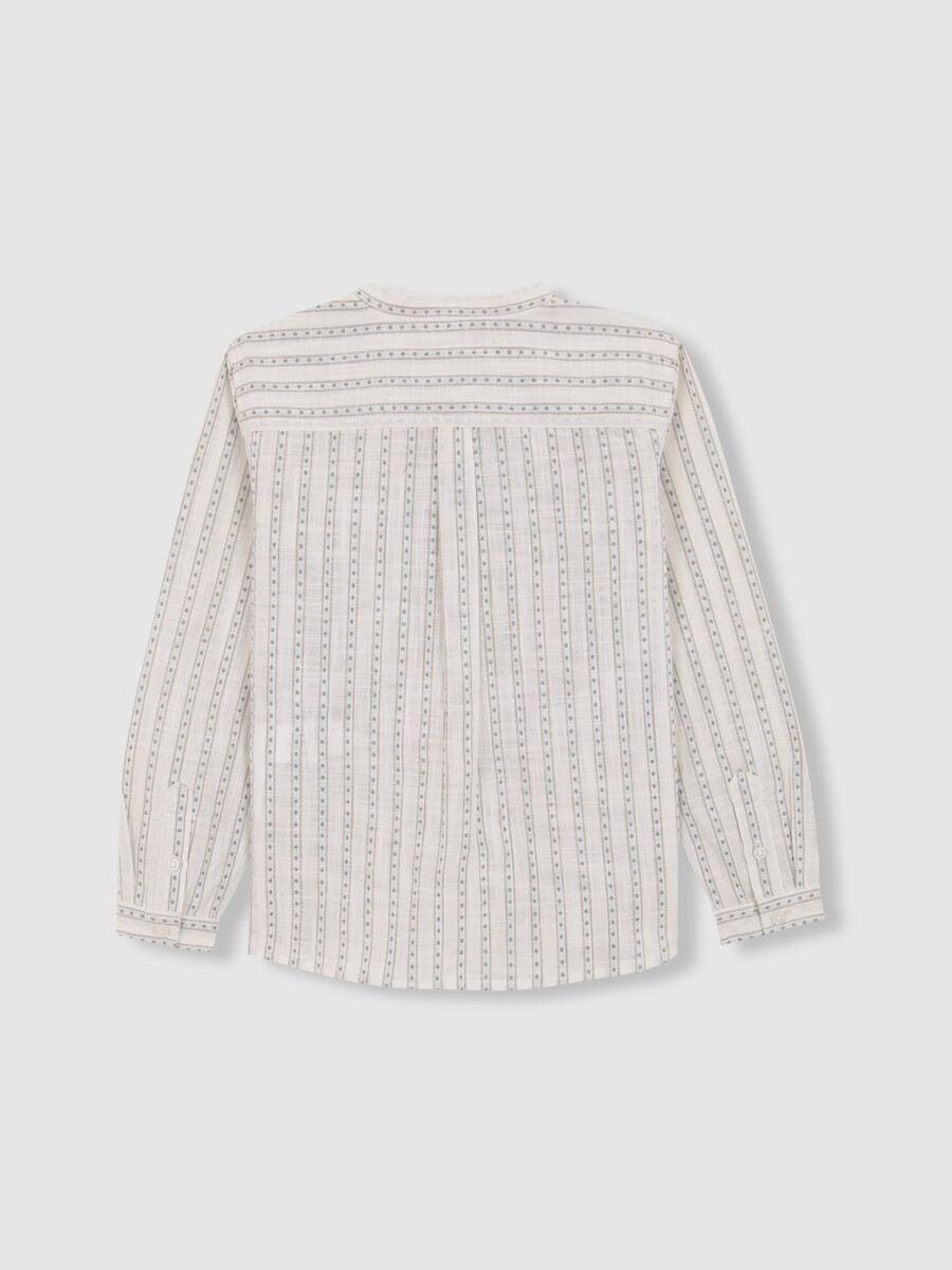 Camisa De Dobby Blanco