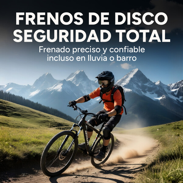 Bicicleta Jook Montaña Rod 29 Freno Disco 21 Velocid Shimano Color Negro Blanco