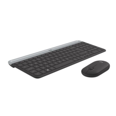 Combo Logitech Teclado y Mouse MK470 inalámbrico Grafito
