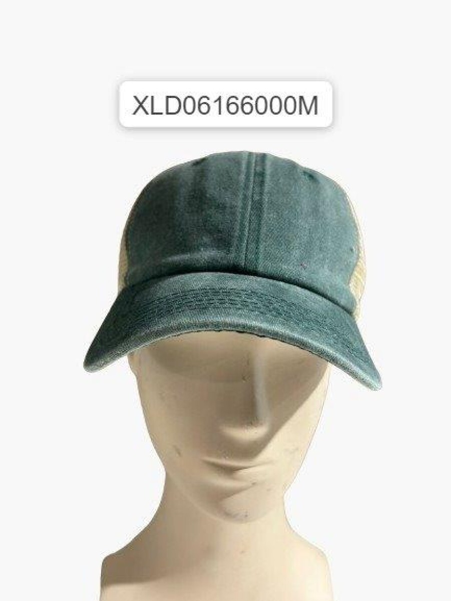 Lifestyle - ACTIVE - Duck Gorro Tongue Hat con rejlla de Unisex - XLD06 - Verde-beige 