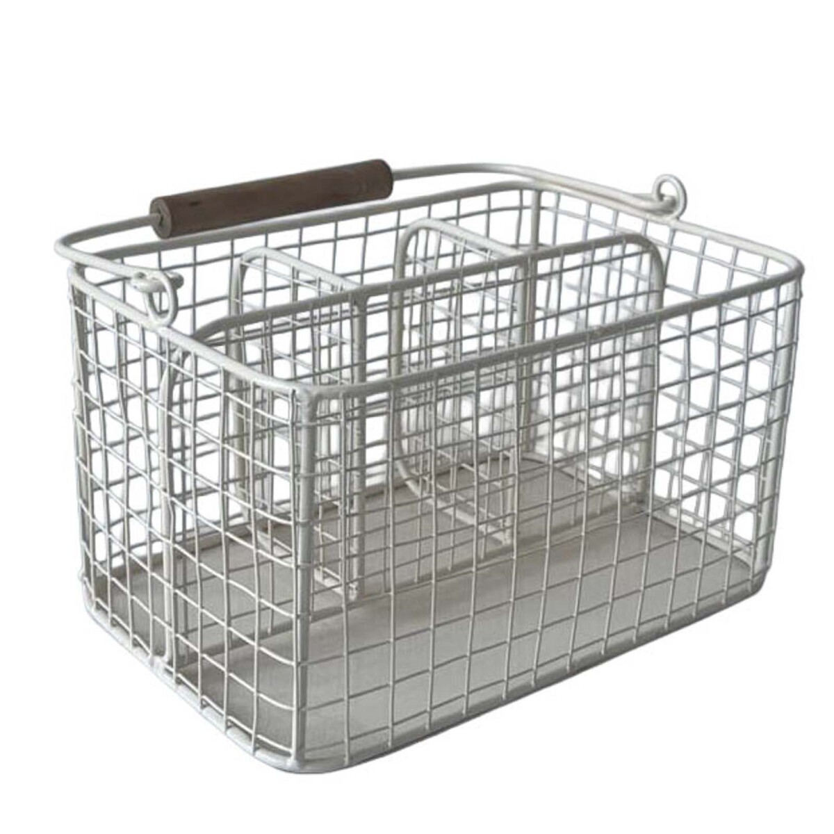 ORGANIZADOR DE CUBIERTOS - HIERRO BLANCO 37449 