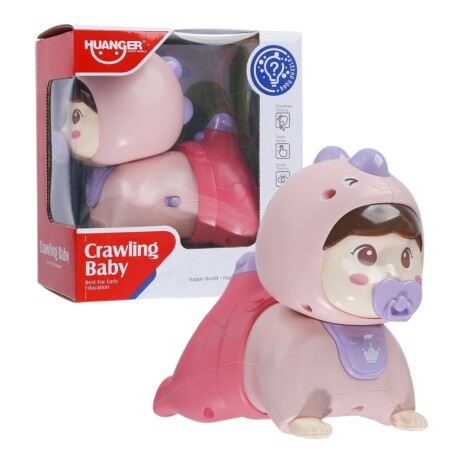 Juguete Estimulador de Gateo Huanger ROSA-LILA