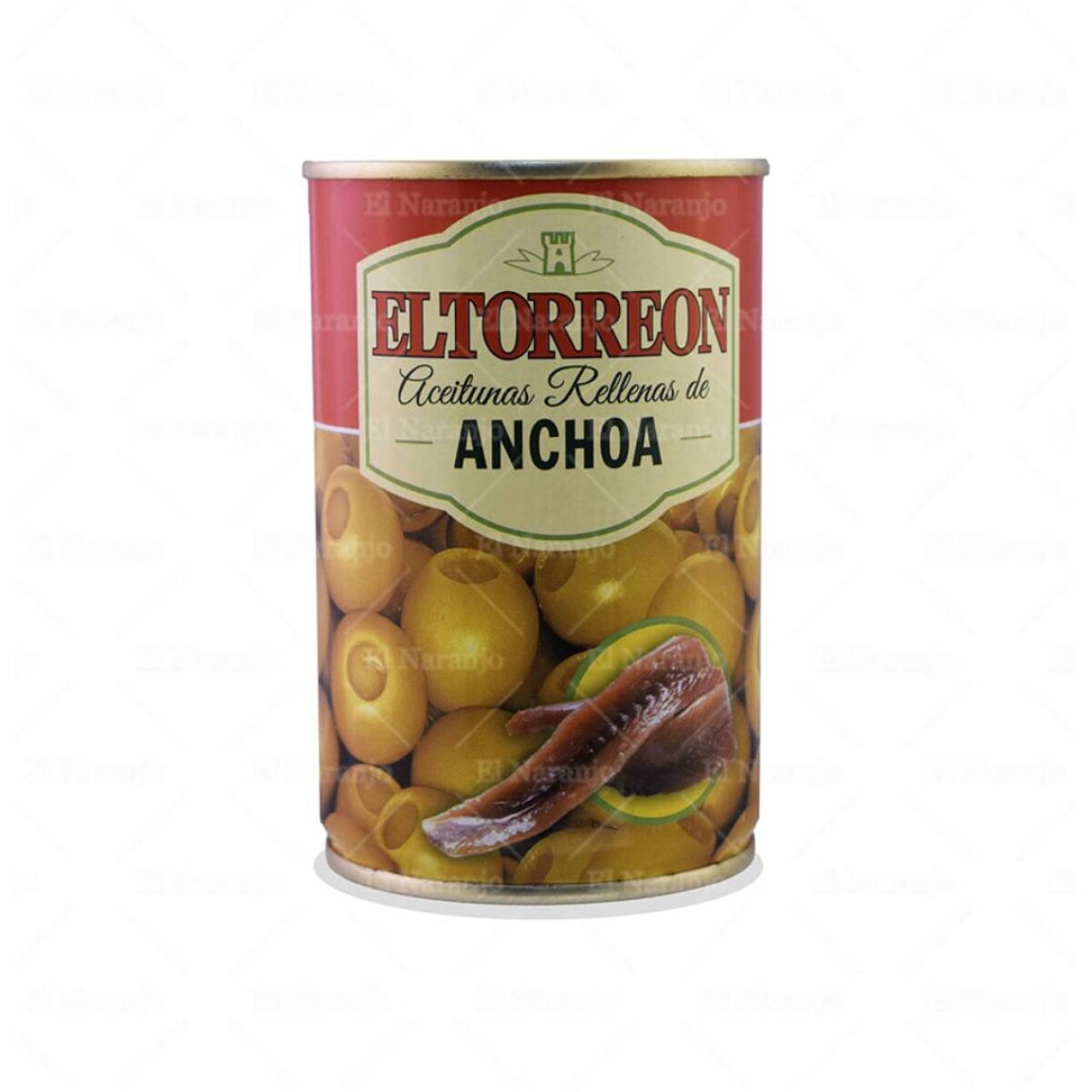 Aceitunas El Torreon 130 Grs - Anchoas 