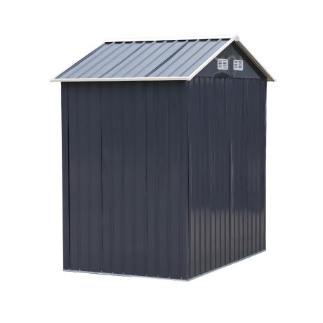 Caseta Galpon Jardin Lumax meridan Gris Oscuro 196x131x204 Caseta Galpon Jardin Lumax meridan Gris Oscuro 196x131x204