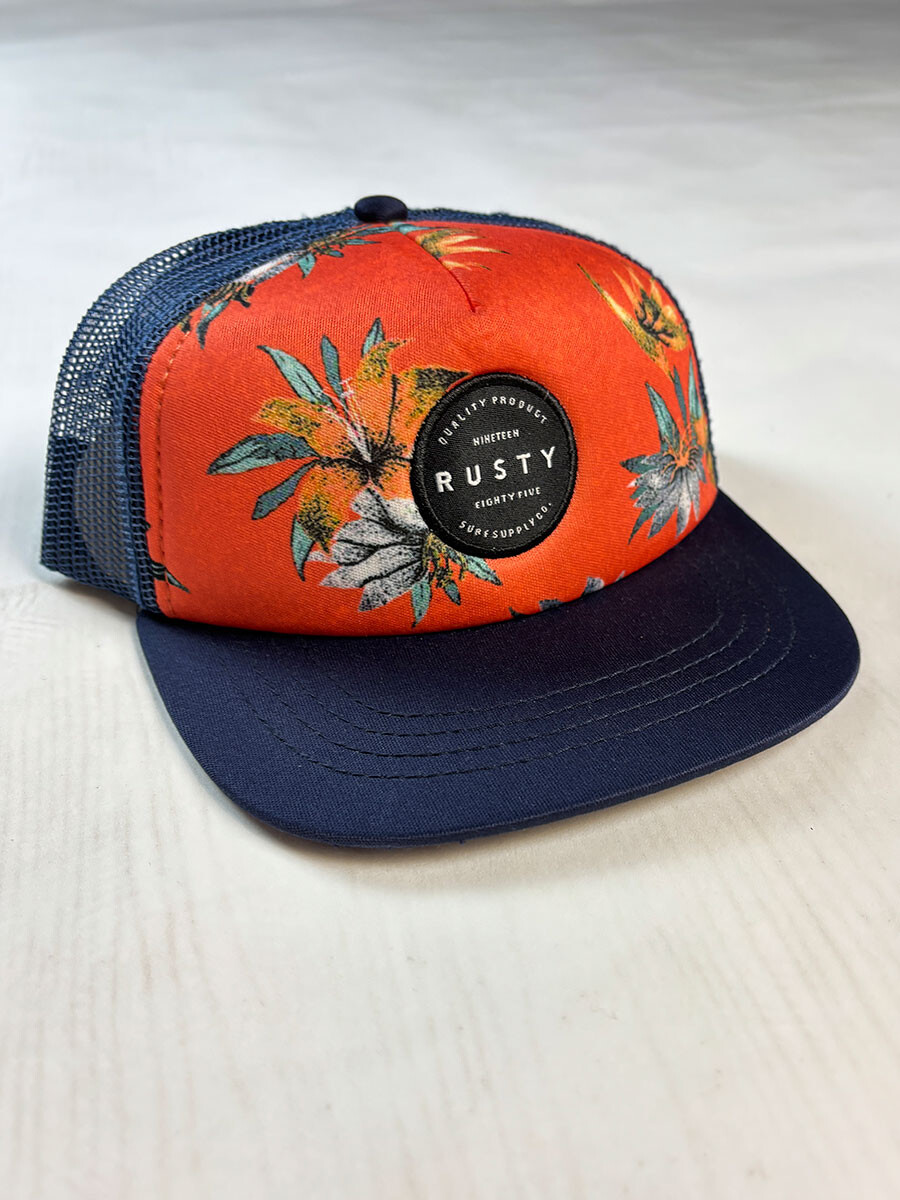 GORRO VISERA RENZO BOY RUSTY - Rojo 